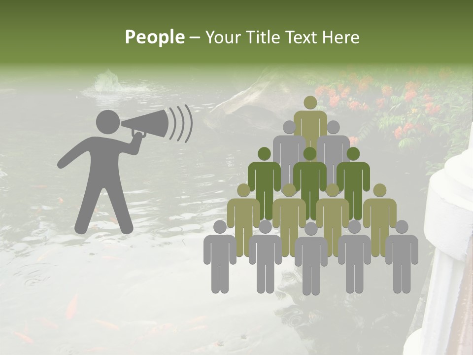 Quiet Foliage Peace PowerPoint Template