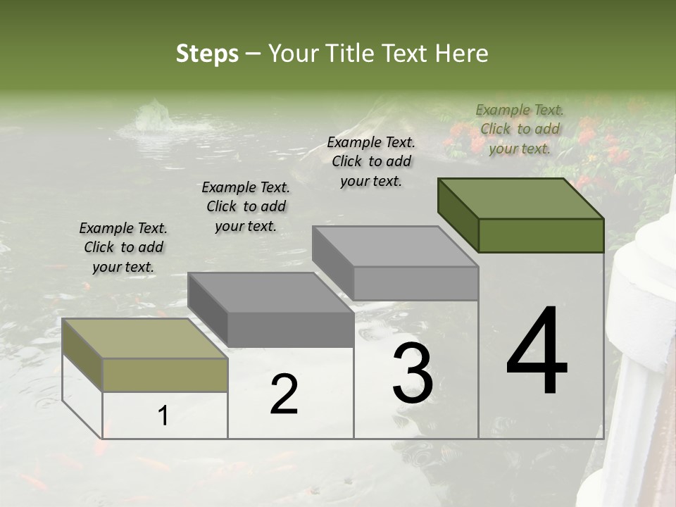 Quiet Foliage Peace PowerPoint Template