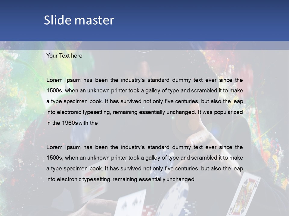 Distant Nature Scenery PowerPoint Template