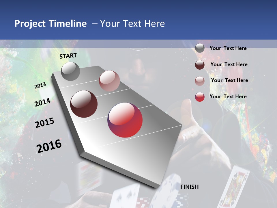 Distant Nature Scenery PowerPoint Template