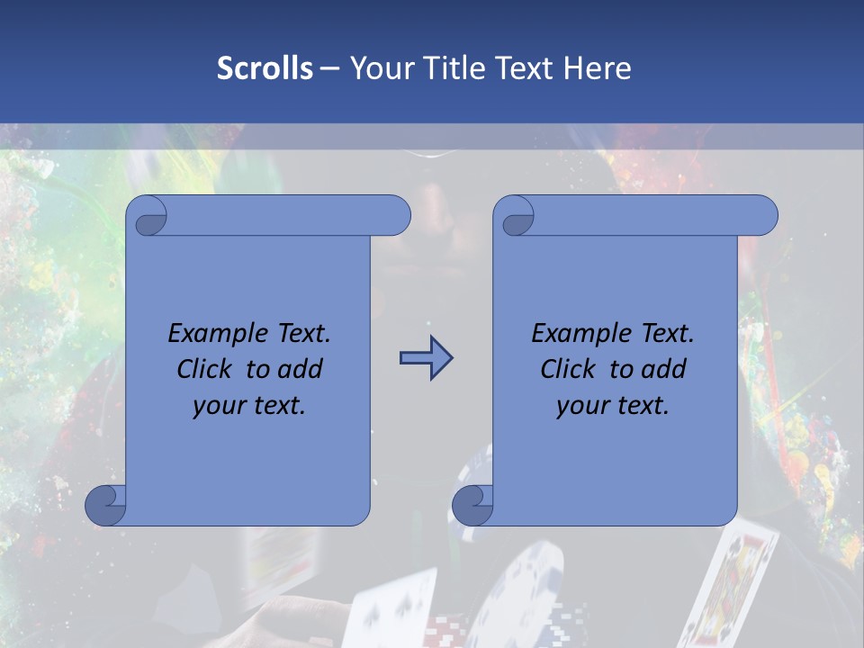 Distant Nature Scenery PowerPoint Template