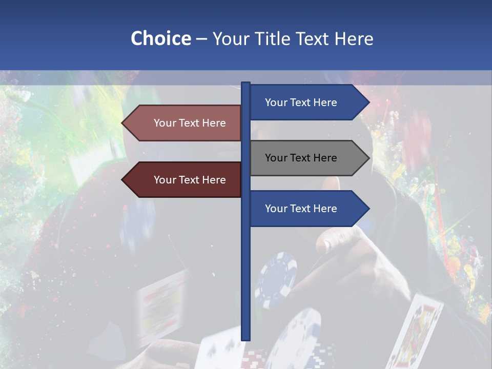 Distant Nature Scenery PowerPoint Template