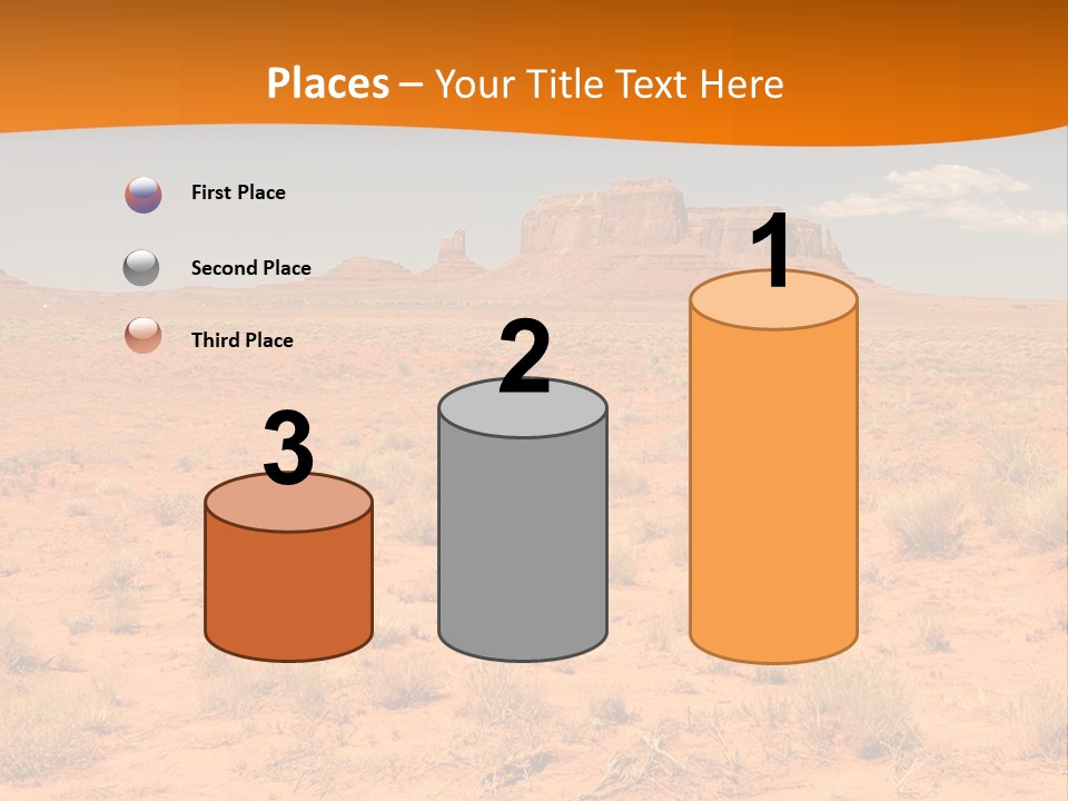 Distant Nature Scenery PowerPoint Template