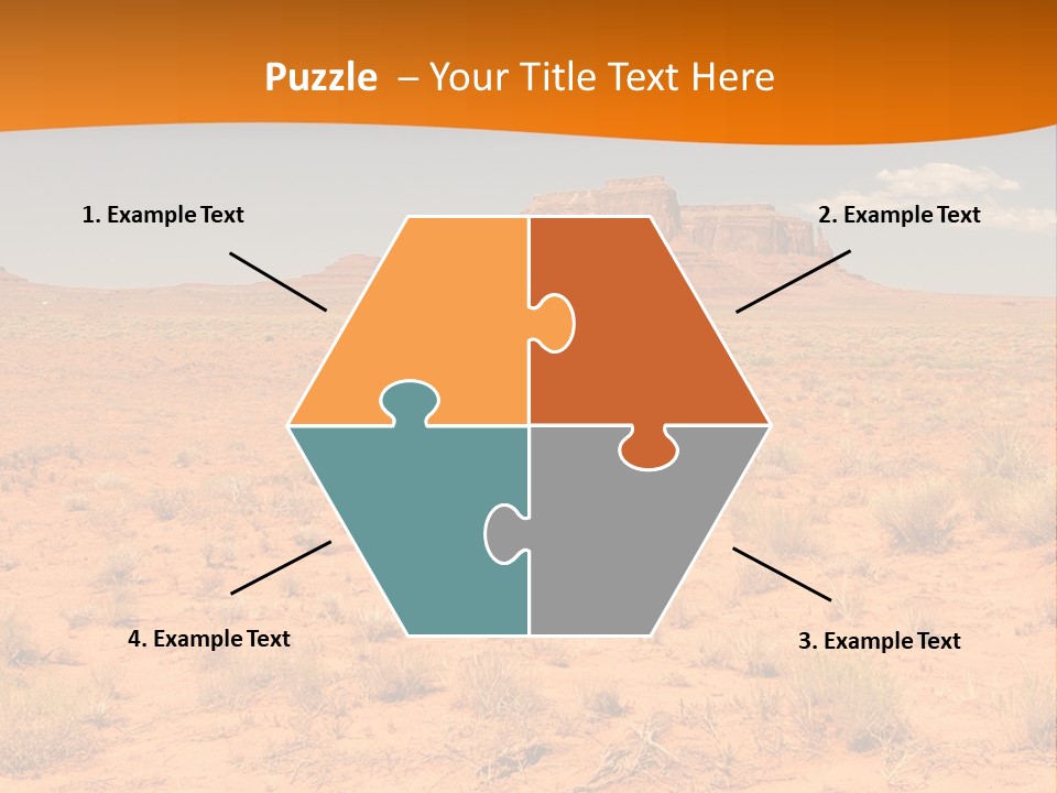 Distant Nature Scenery PowerPoint Template