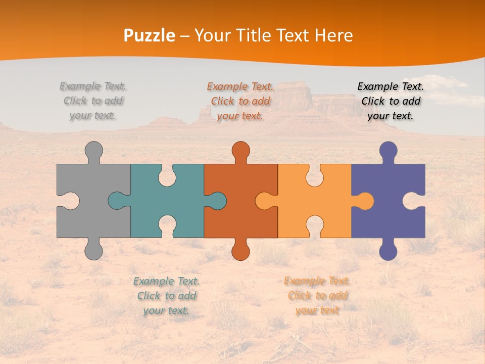 Distant Nature Scenery PowerPoint Template