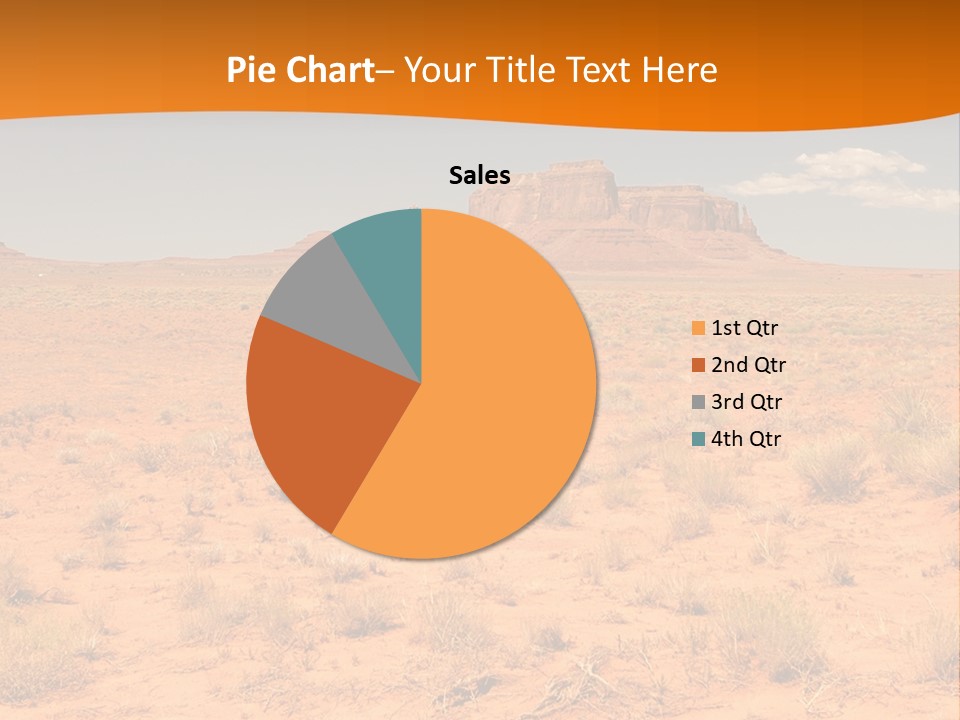 Distant Nature Scenery PowerPoint Template