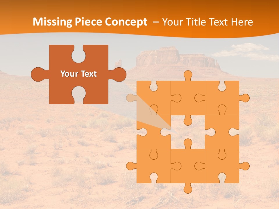 Distant Nature Scenery PowerPoint Template