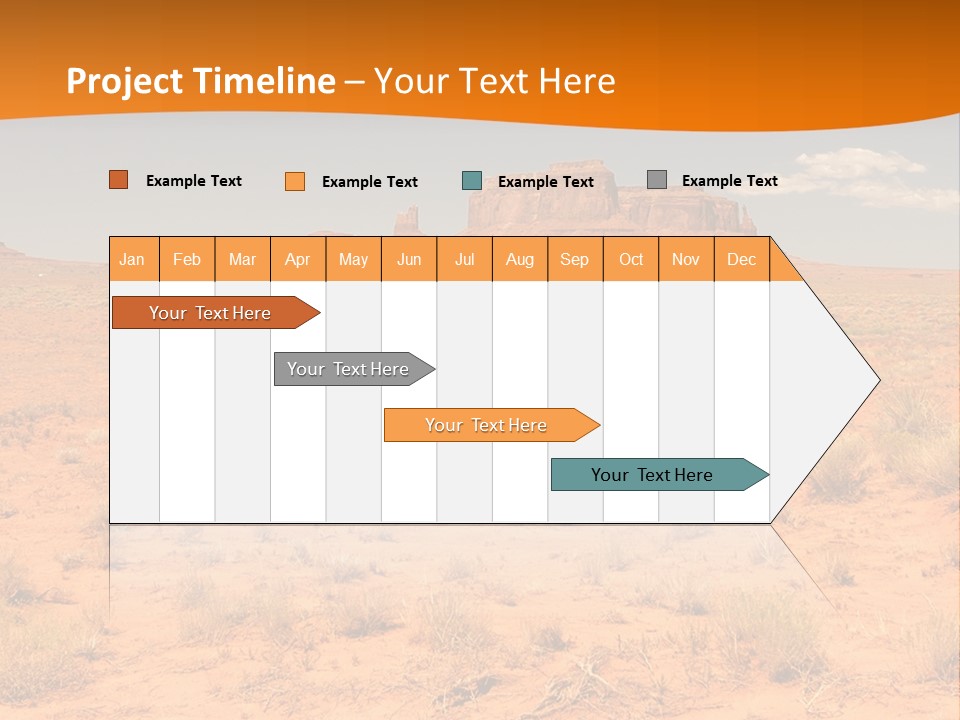 Distant Nature Scenery PowerPoint Template
