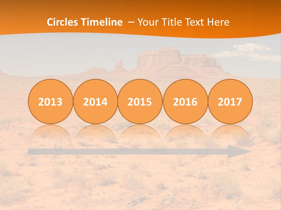 Distant Nature Scenery PowerPoint Template