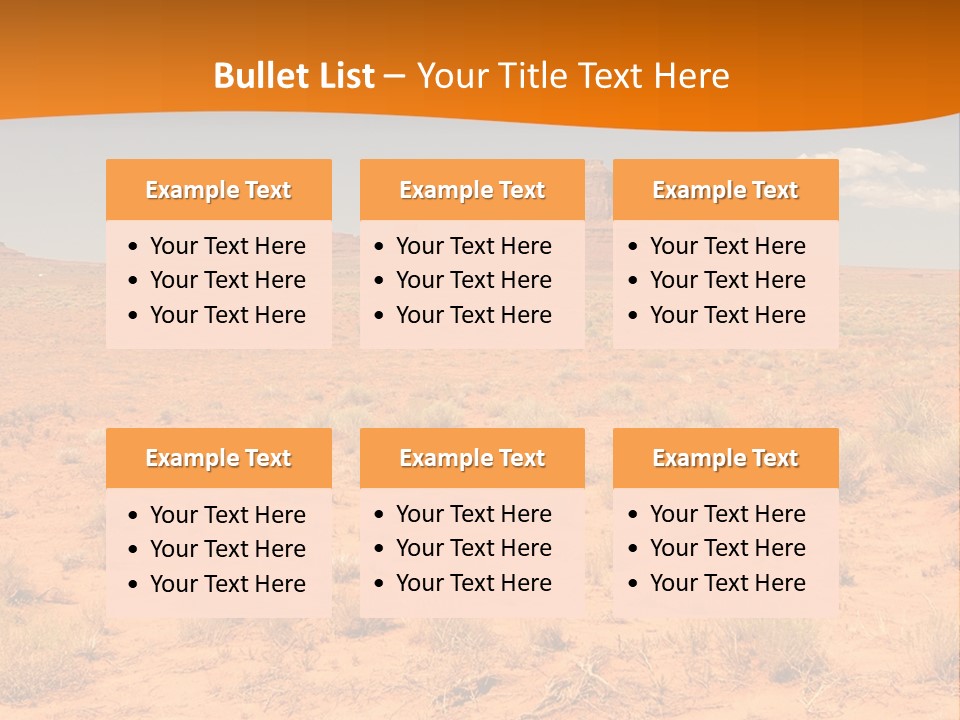 Distant Nature Scenery PowerPoint Template