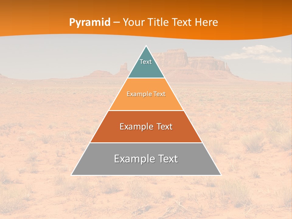 Distant Nature Scenery PowerPoint Template