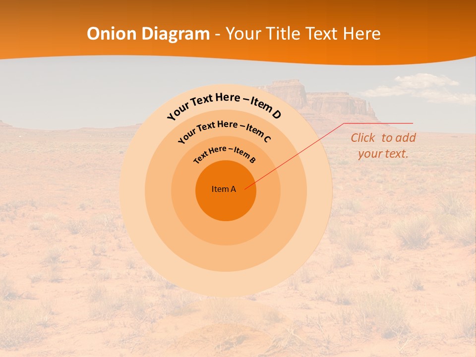 Distant Nature Scenery PowerPoint Template