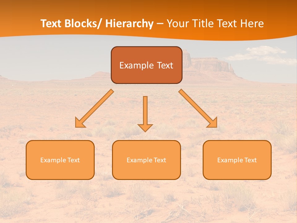 Distant Nature Scenery PowerPoint Template