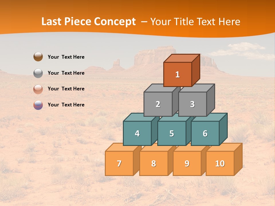 Distant Nature Scenery PowerPoint Template