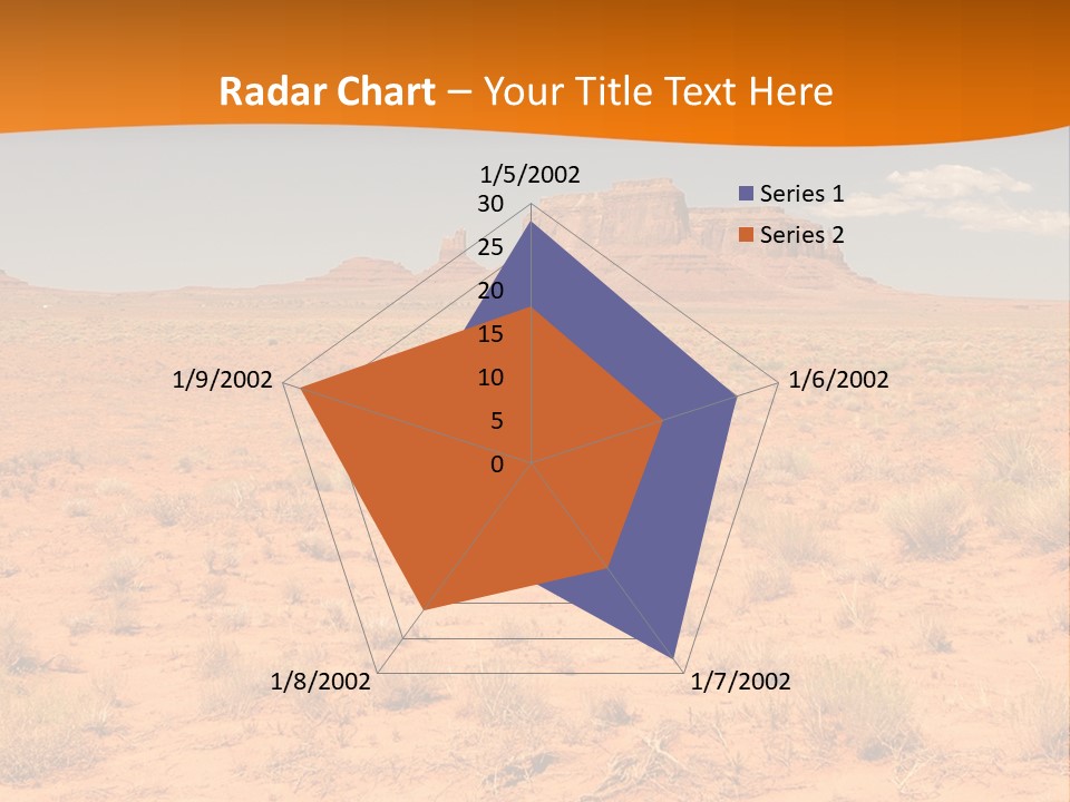 Distant Nature Scenery PowerPoint Template