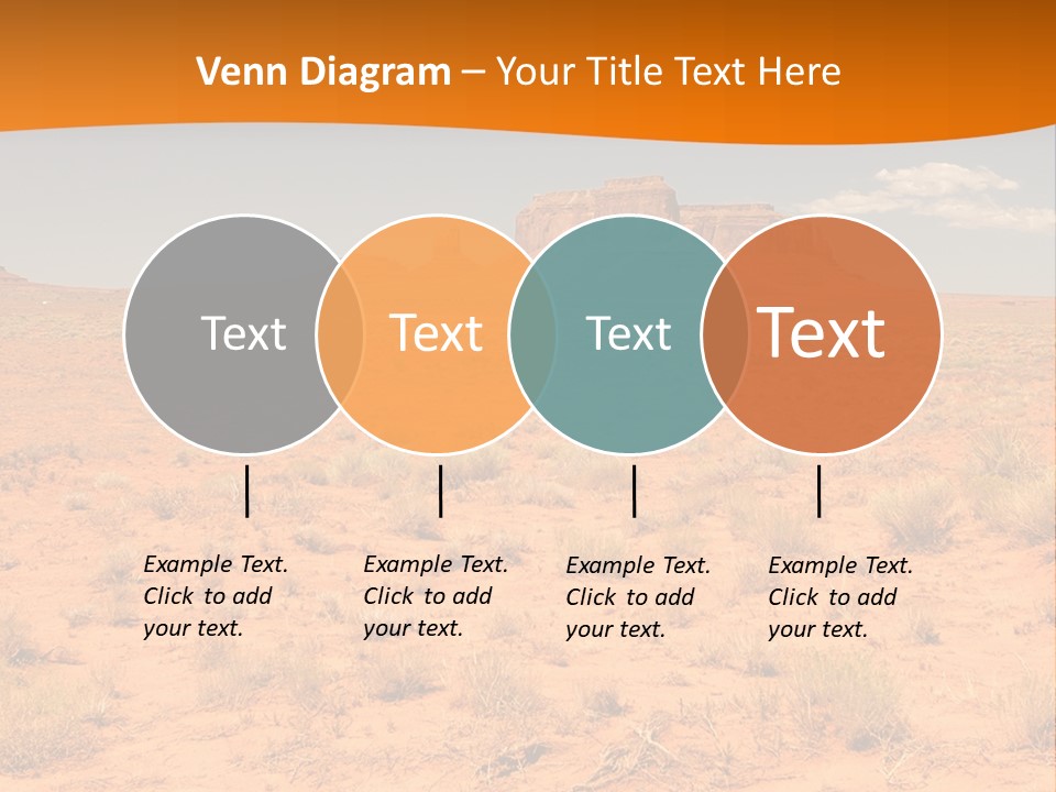 Distant Nature Scenery PowerPoint Template
