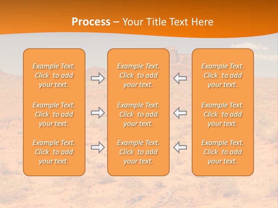 Distant Nature Scenery PowerPoint Template