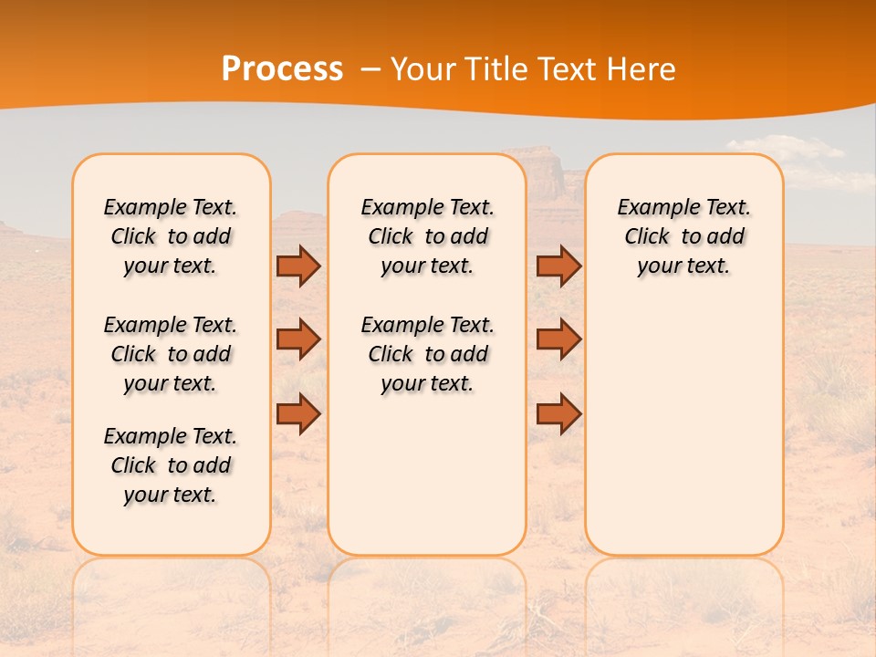 Distant Nature Scenery PowerPoint Template