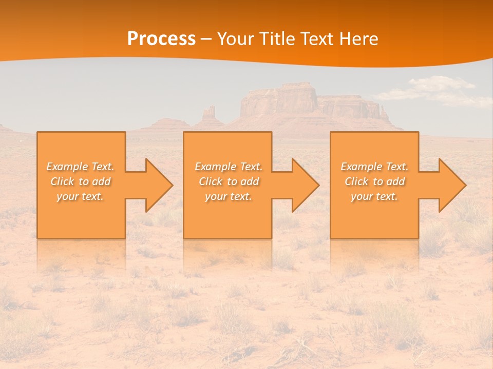 Distant Nature Scenery PowerPoint Template
