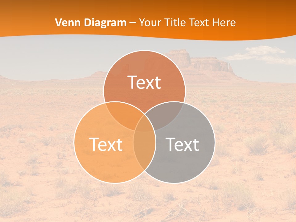 Distant Nature Scenery PowerPoint Template