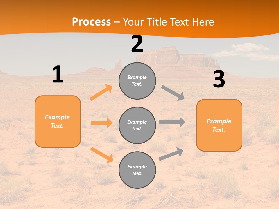 Distant Nature Scenery PowerPoint Template