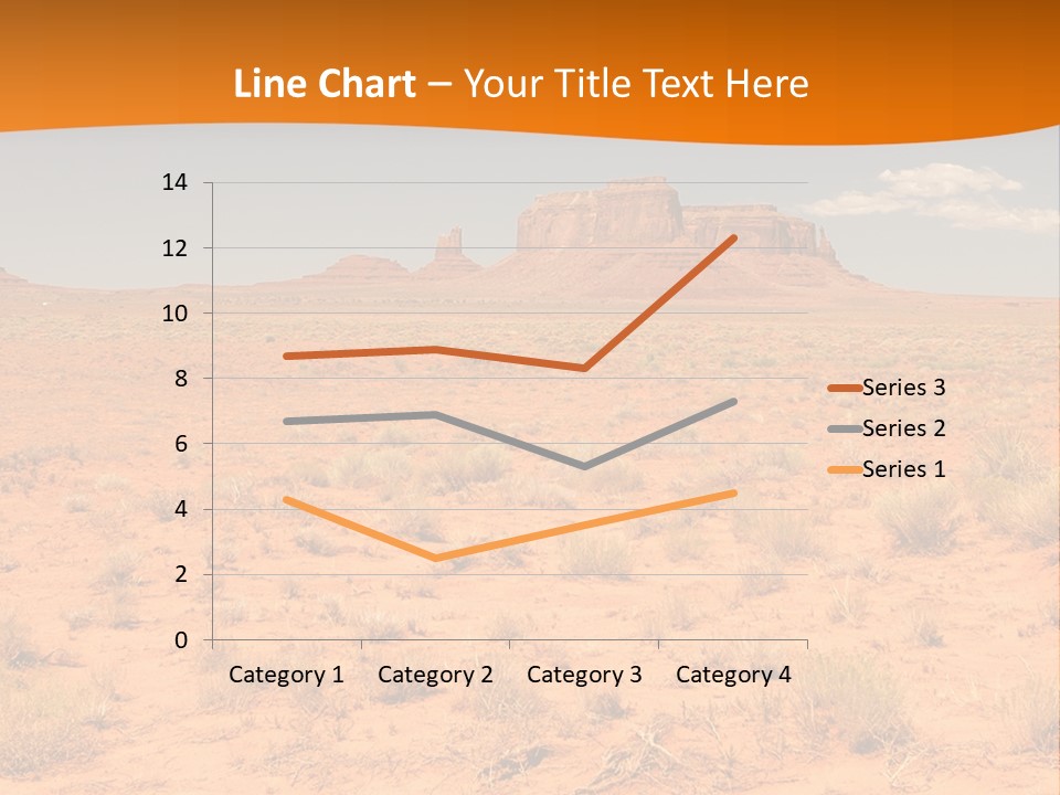 Distant Nature Scenery PowerPoint Template