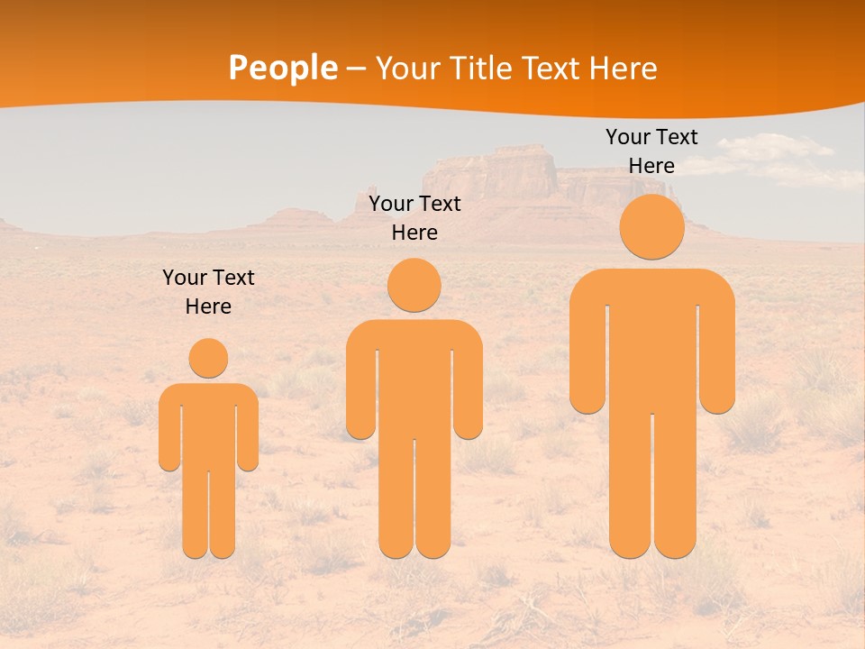 Distant Nature Scenery PowerPoint Template