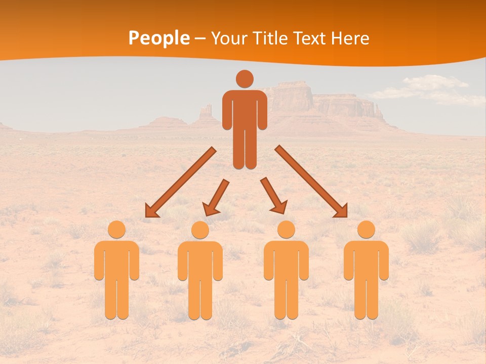 Distant Nature Scenery PowerPoint Template