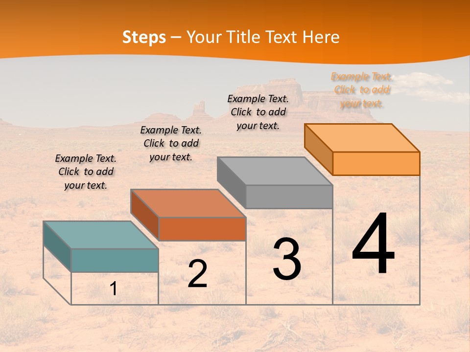 Distant Nature Scenery PowerPoint Template