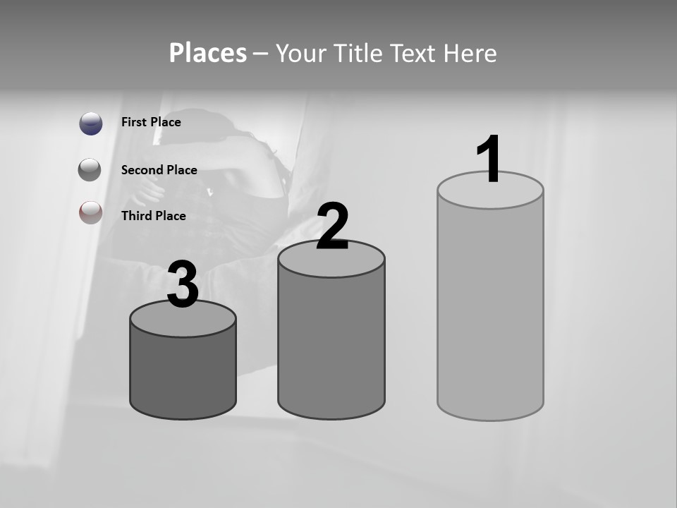 Women Home Bedroom PowerPoint Template