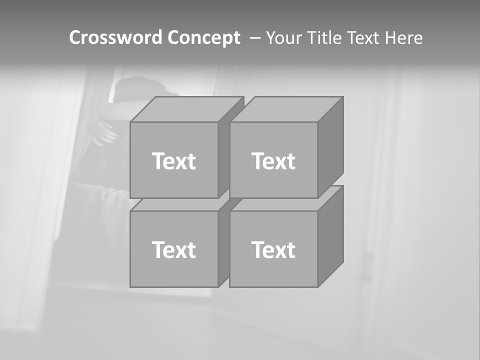 Women Home Bedroom PowerPoint Template