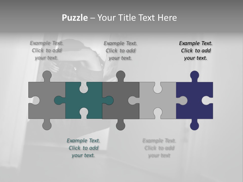 Women Home Bedroom PowerPoint Template