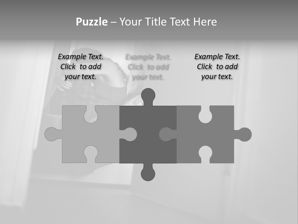 Women Home Bedroom PowerPoint Template