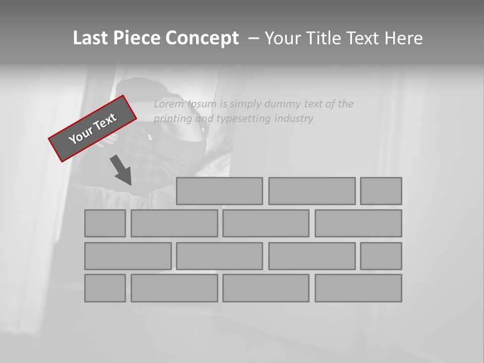 Women Home Bedroom PowerPoint Template