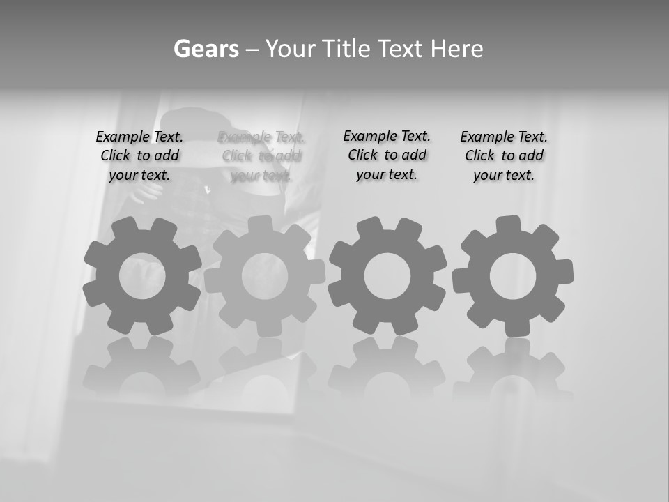 Women Home Bedroom PowerPoint Template