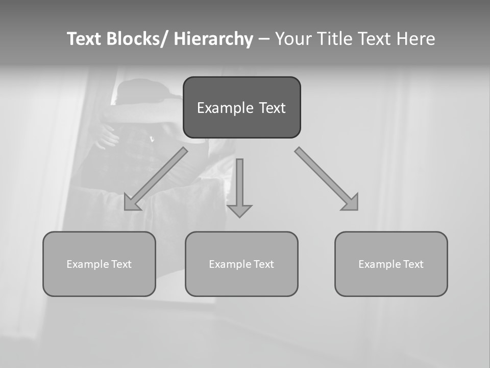 Women Home Bedroom PowerPoint Template