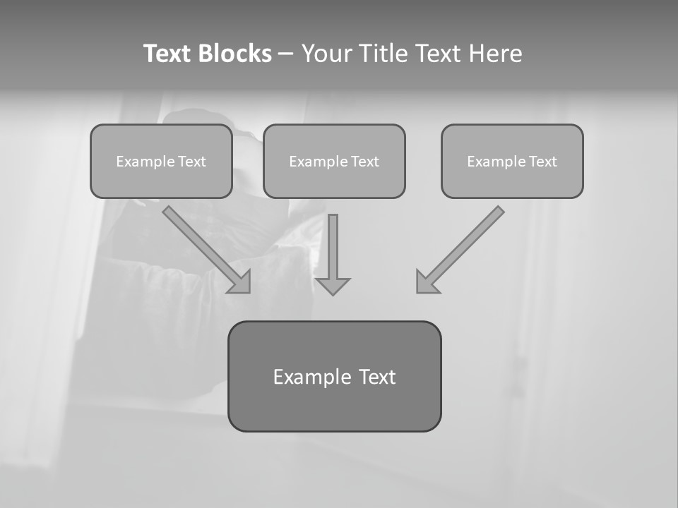 Women Home Bedroom PowerPoint Template
