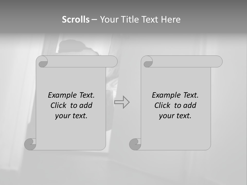 Women Home Bedroom PowerPoint Template