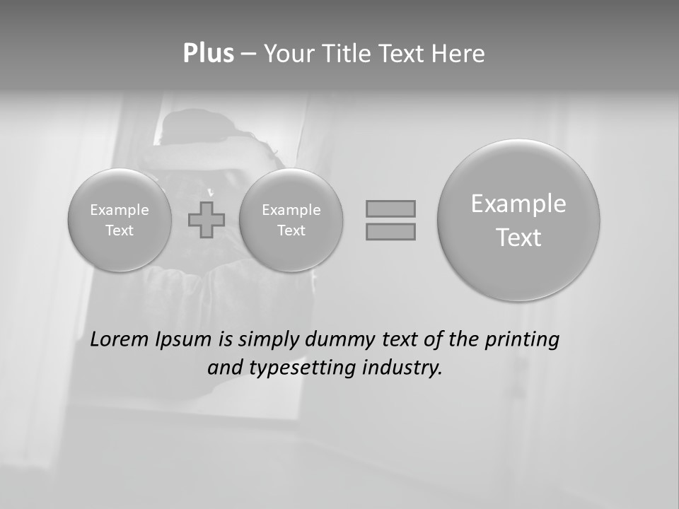 Women Home Bedroom PowerPoint Template