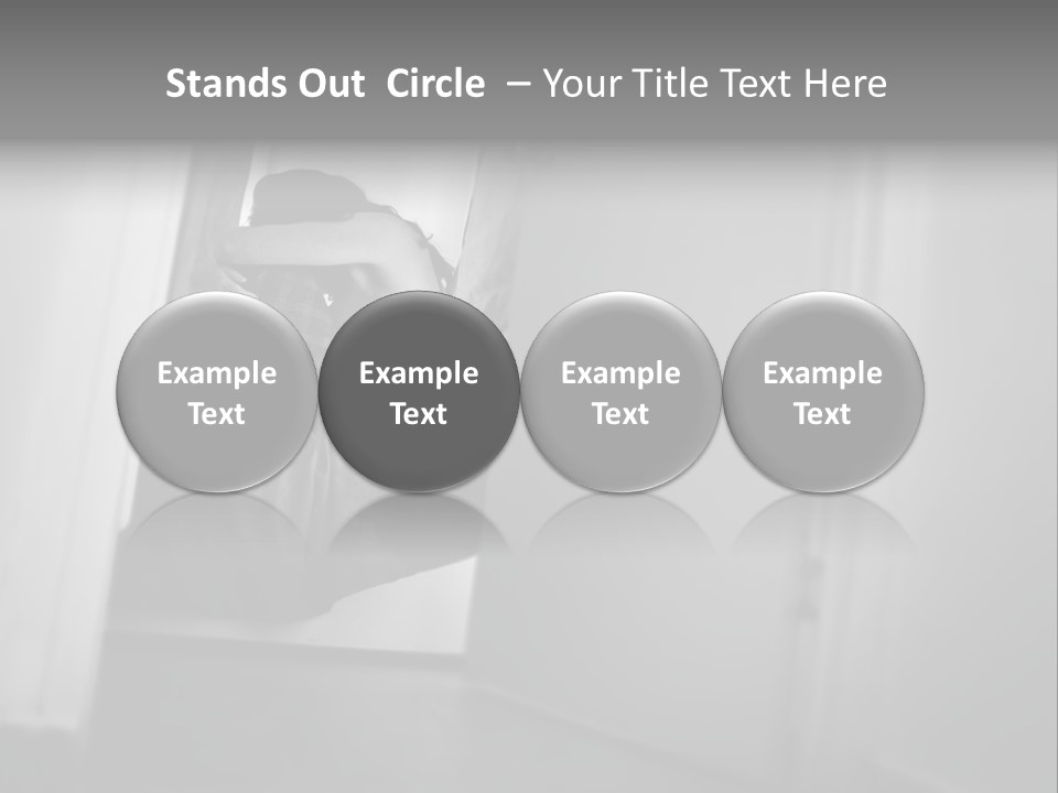 Women Home Bedroom PowerPoint Template