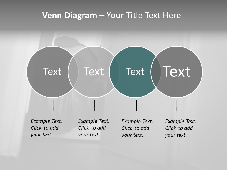 Women Home Bedroom PowerPoint Template