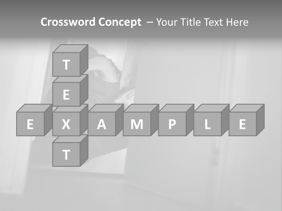 Women Home Bedroom PowerPoint Template