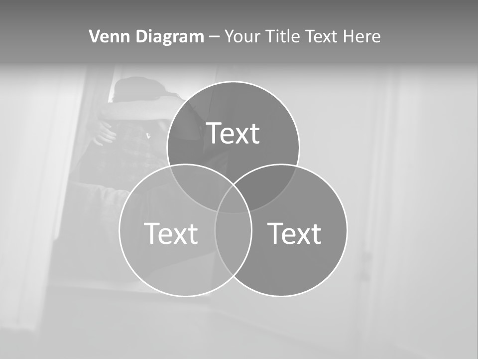 Women Home Bedroom PowerPoint Template