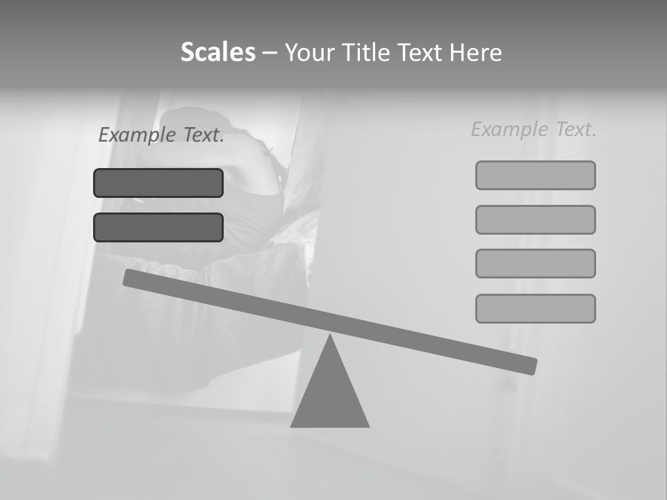 Women Home Bedroom PowerPoint Template