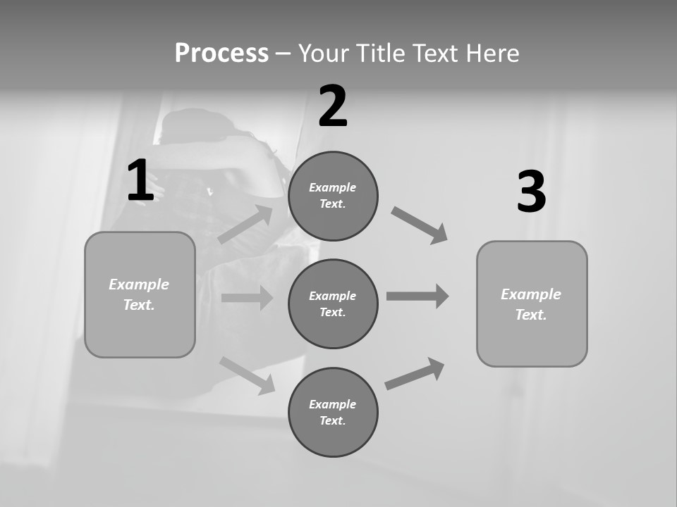 Women Home Bedroom PowerPoint Template