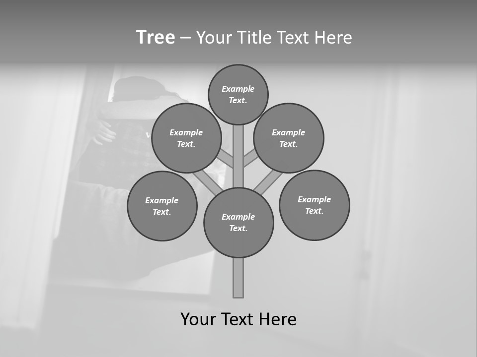 Women Home Bedroom PowerPoint Template