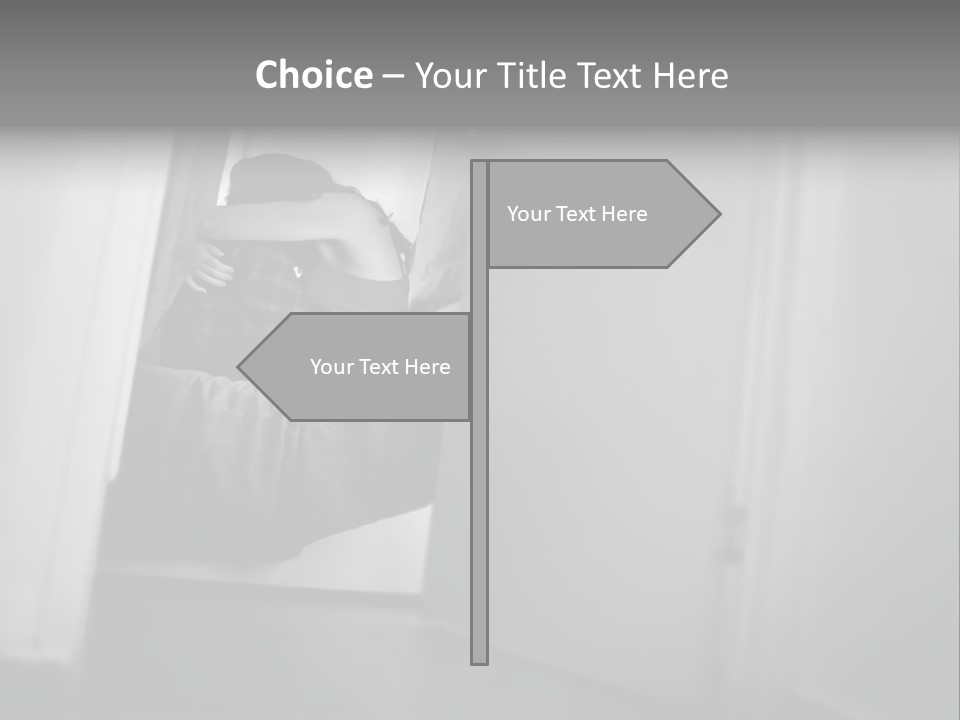 Women Home Bedroom PowerPoint Template