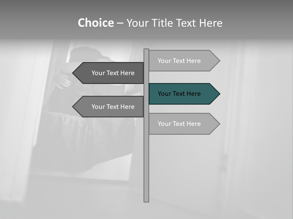 Women Home Bedroom PowerPoint Template