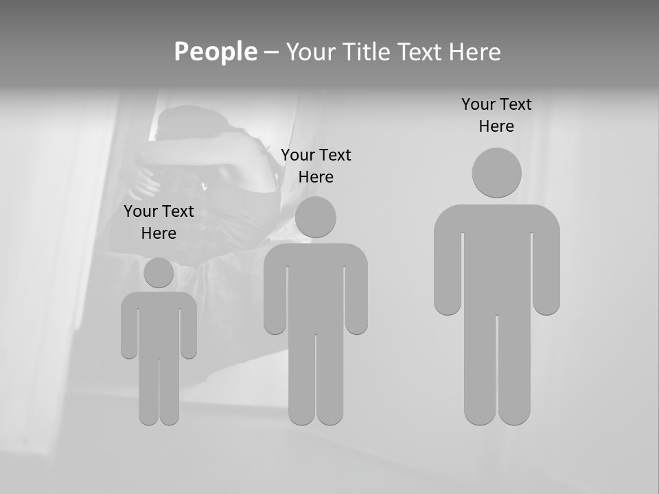 Women Home Bedroom PowerPoint Template