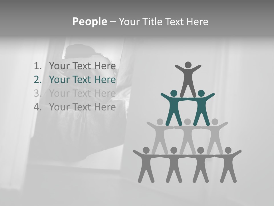 Women Home Bedroom PowerPoint Template